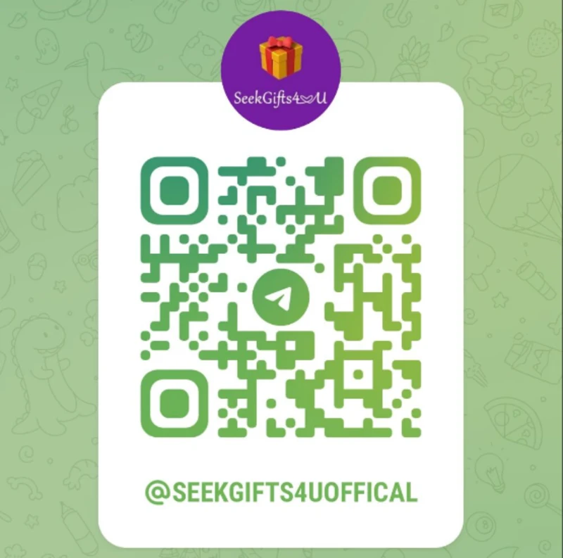 Contact us on telegram  with SeekGifts4UOfficial
